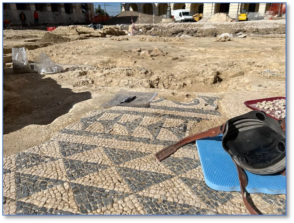 Calcesana e Mikrosana nel restauro delle murature e dei mosaici di epoca romana rinvenuti a Piazza S. Giustino, Chieti